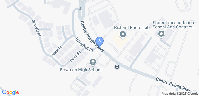 Map to Sinjin Martial Arts Academy